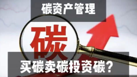 碳資產(chǎn)管理 定義、交易與投資管理的全景解析